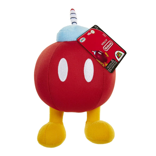 World of Nintendo Plush Red Bob-Omb 5in