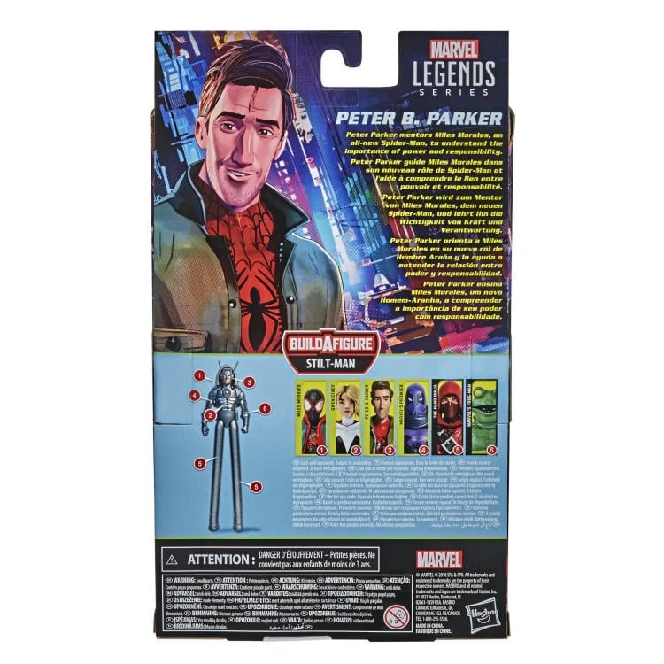 Marvel Legends - Peter B. Parker - Spider-Man Into the Spiderverse - Stilt-Man Wave