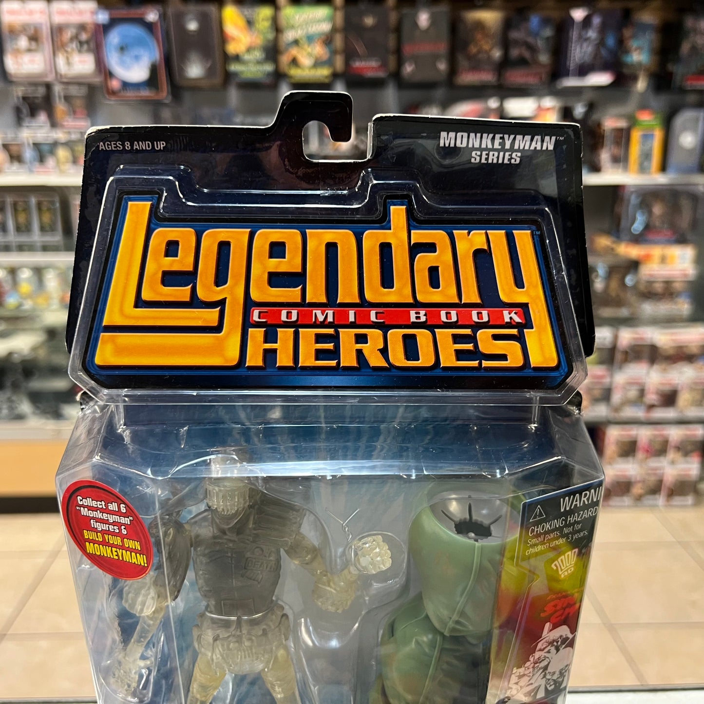 Legendary Comic Book Heroes - Judge Death - Monkeyman Series (2007) - Action Figure