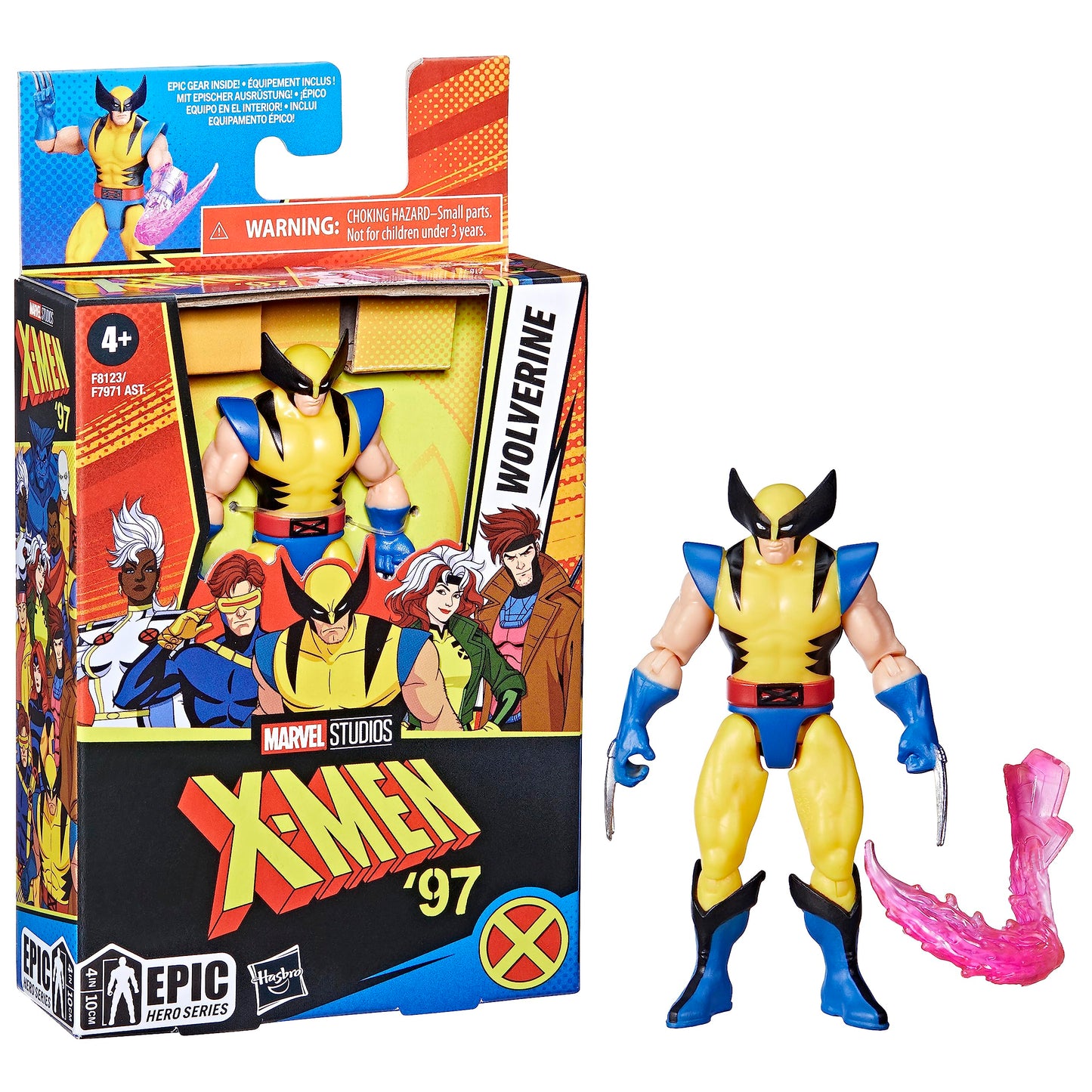X-Men 97 Epic Hero Series Wolverine 4" Action Figure