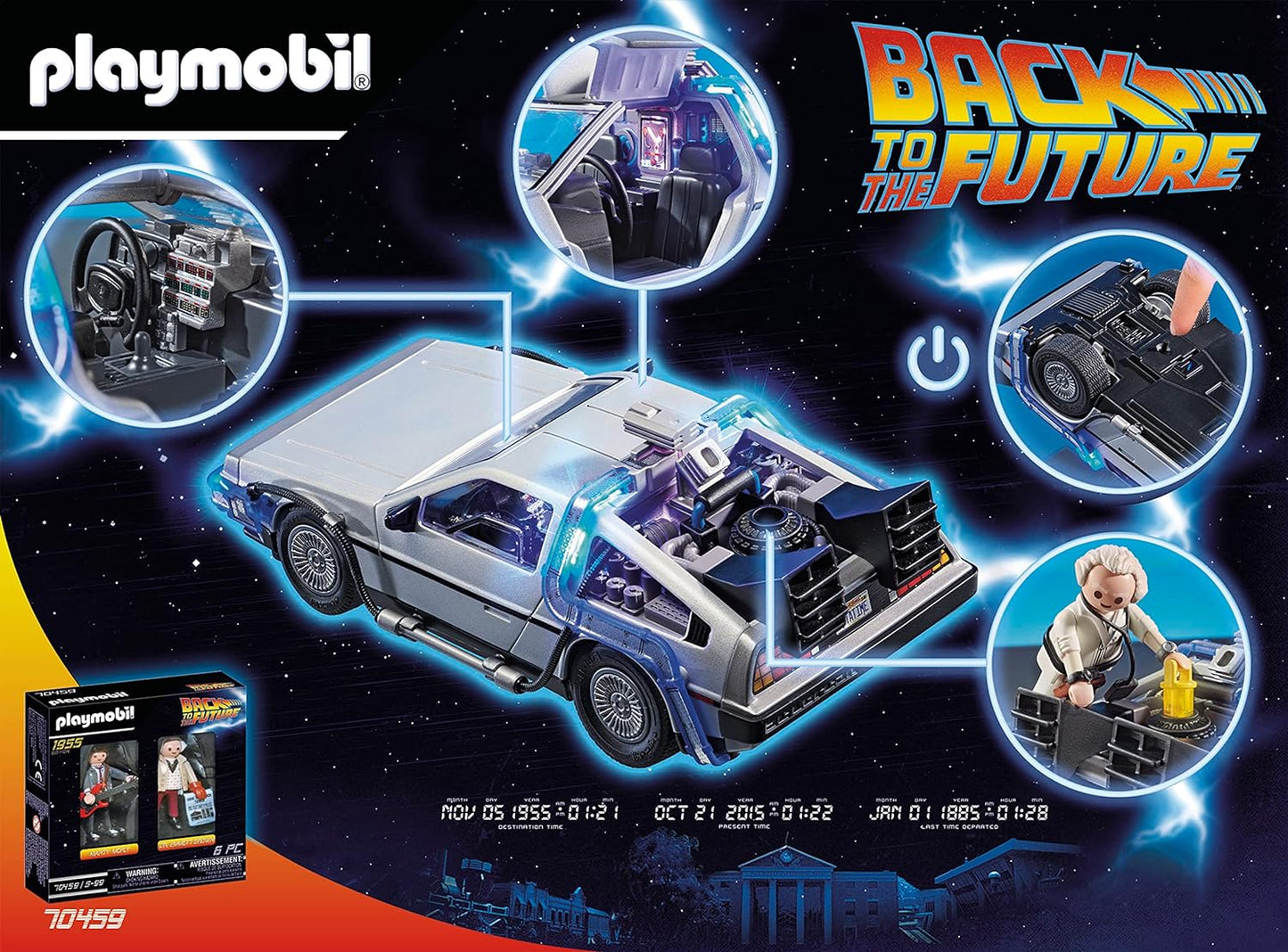 Playmobil - Back To The Future Delorean - 70317