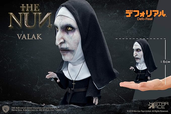 STAR ACE TOYS - The Nun: Valak (Closed Mouth) Defo Real Soft Vinyl Statue
