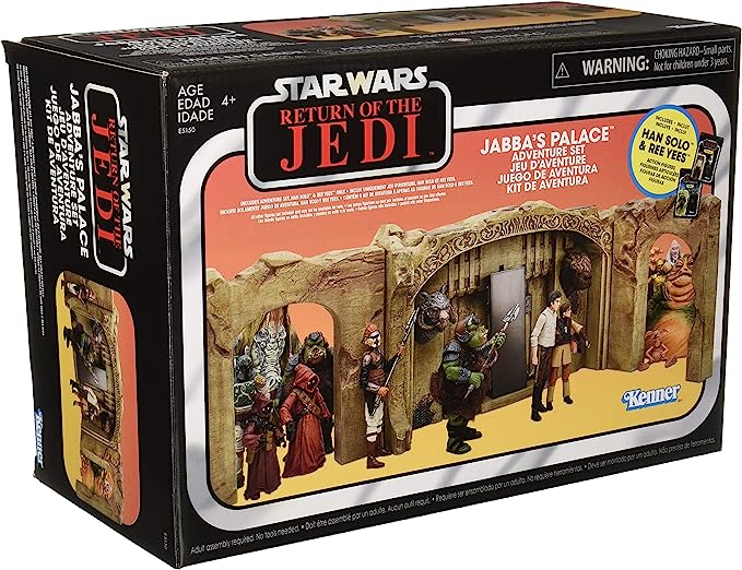 Star Wars Exclusive The Vintage Collection: Episode VI Return of The Jedi Jabba's Palace Adventure Set Playset