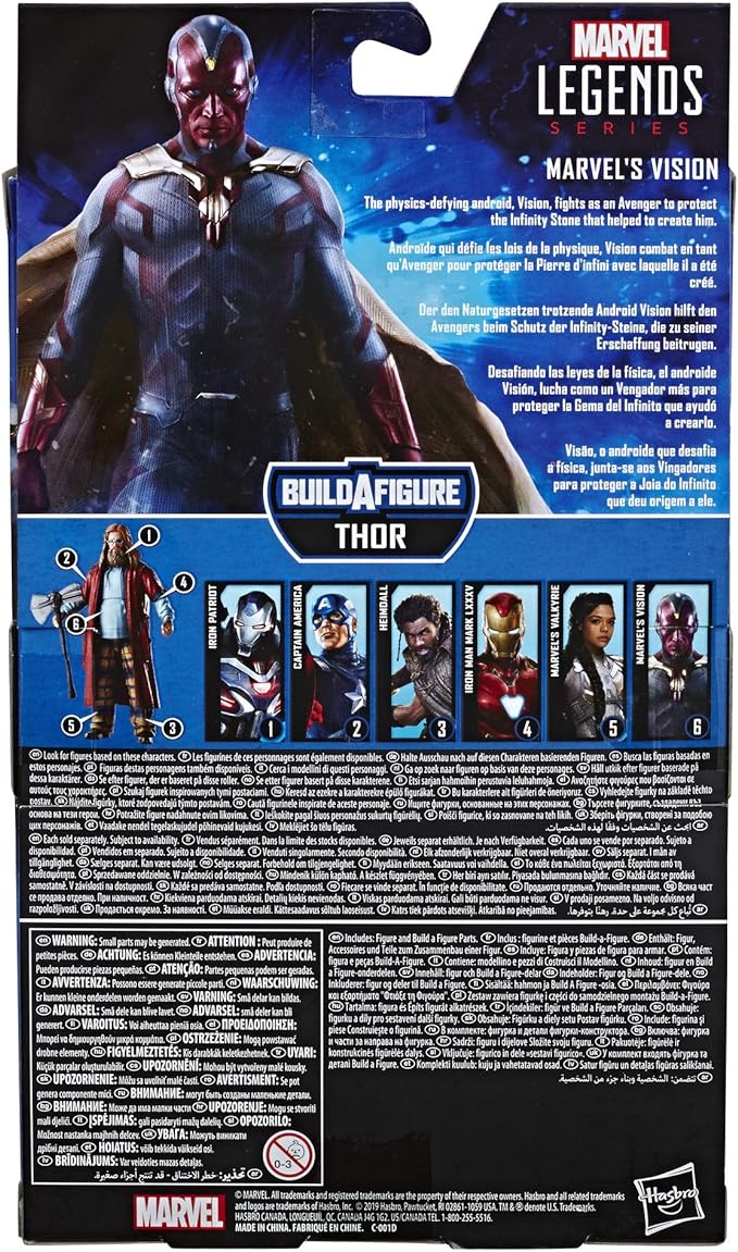 Marvel Legends - Civil War - Marvel's Vision - Thor Wave