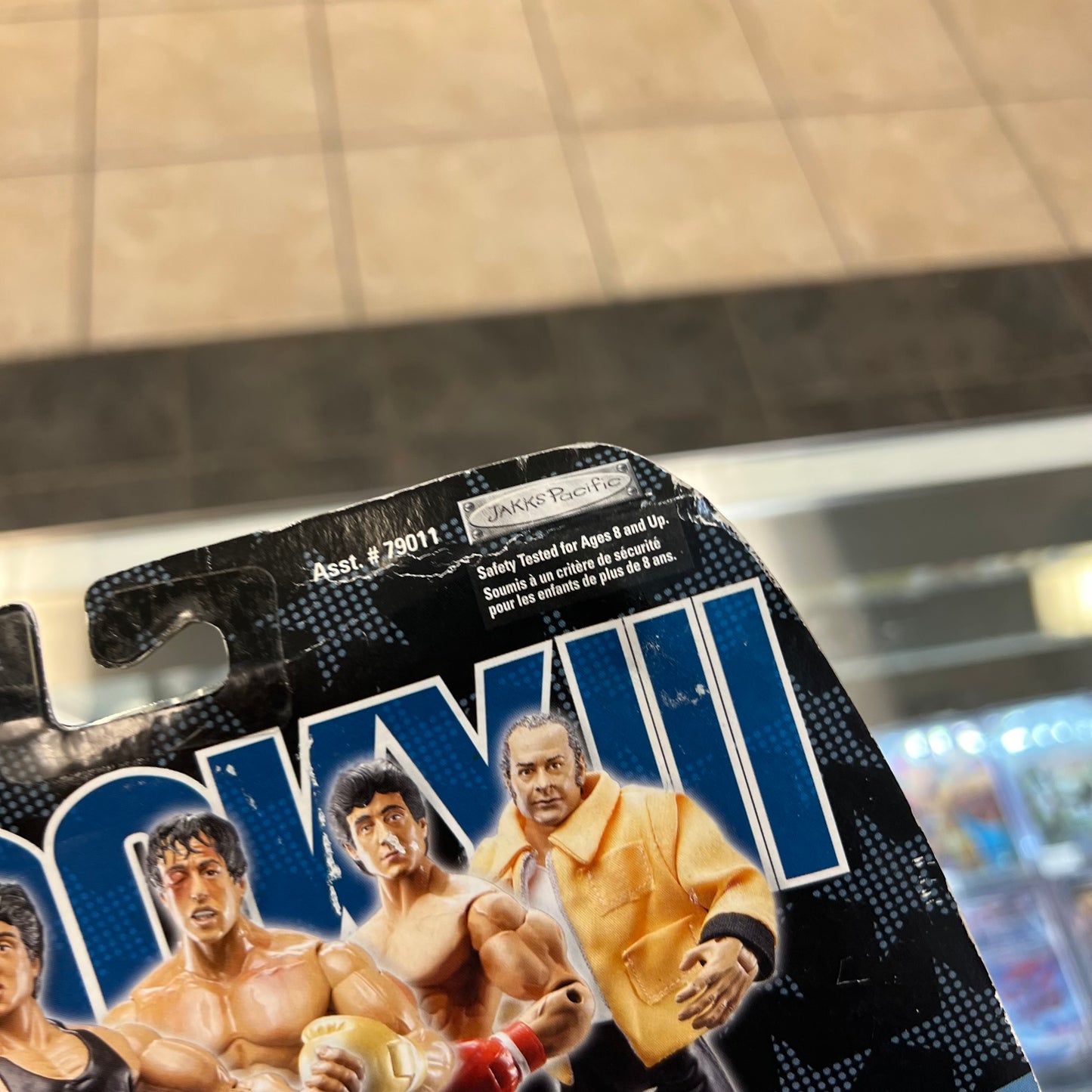 Rocky III - Paulie - Ringside Gear - (Rocky Collector Series) - 2006 - yellow box