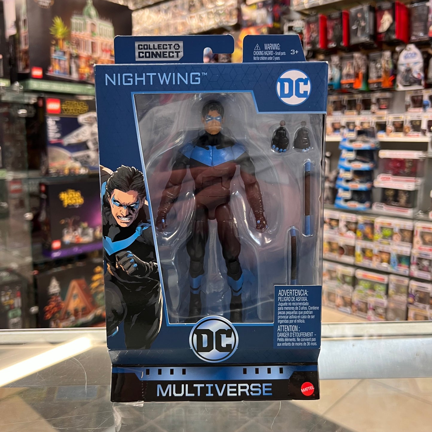 DC Multiverse - Nightwing- Collect & Connect Ninja Batman - Action Figure