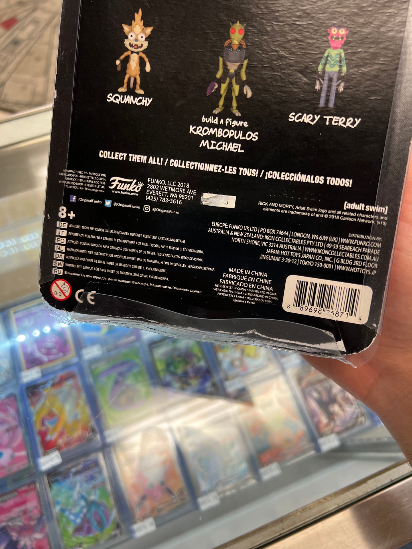 Rick and Morty - Squanchy - Action Figure - Krombopulos Michael Build a Figure Wave - 2018 - Funko