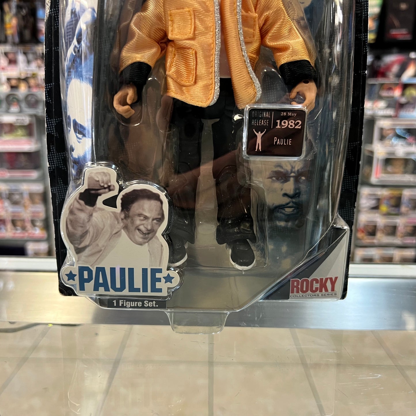 Rocky III - Paulie - Ringside Gear - (Rocky Collector Series) - 2006 - yellow box