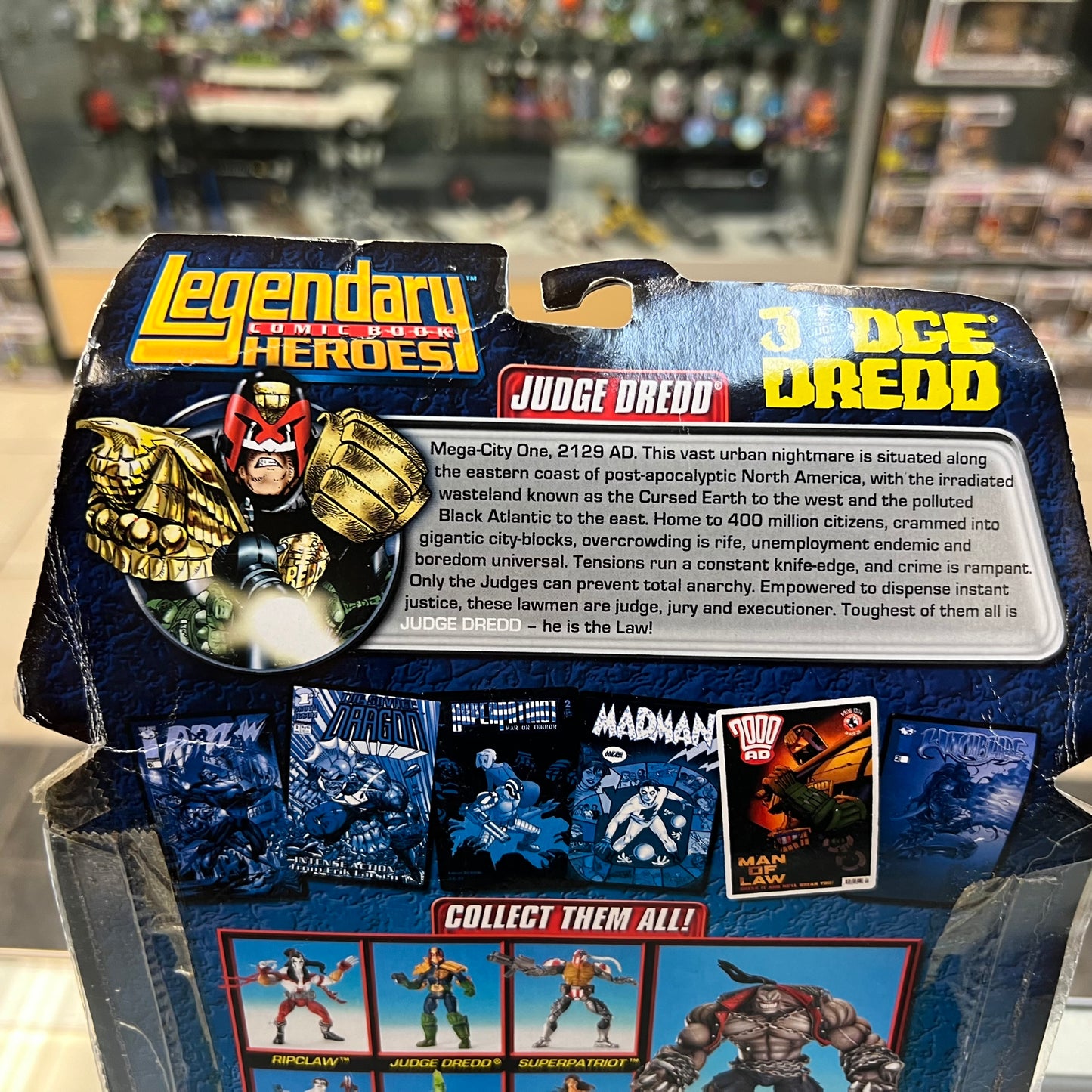 Legendary Comic Book Heroes - Judge Dredd - Pitt Series (2007) - Action Figure