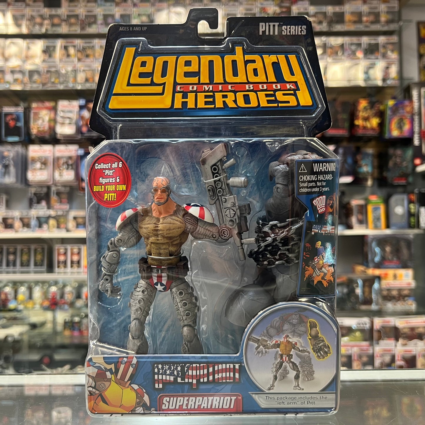 Legendary Comic Book Heroes - SuperPatriot - Pitt Series (2007) - Action Figure