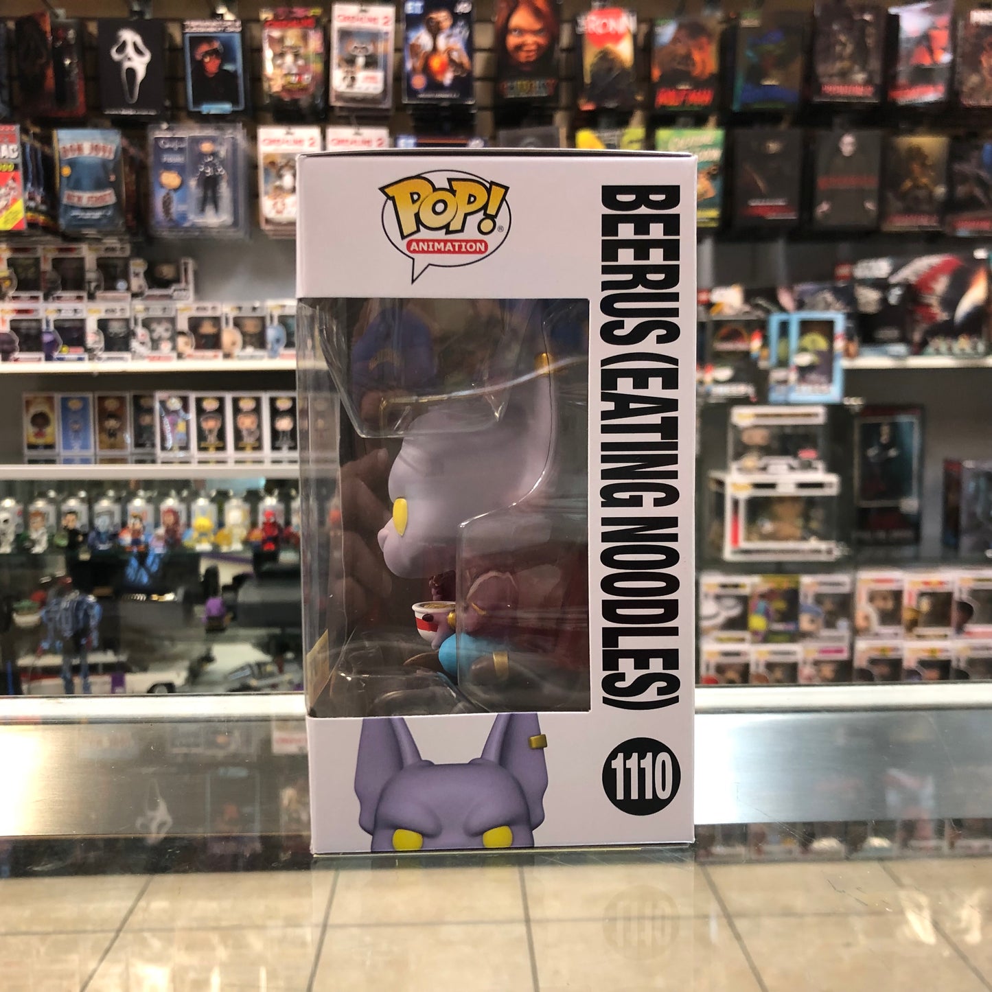Funko Pop! Animation - Dragonball Super - Beerus (Eating Noodles) - 1110