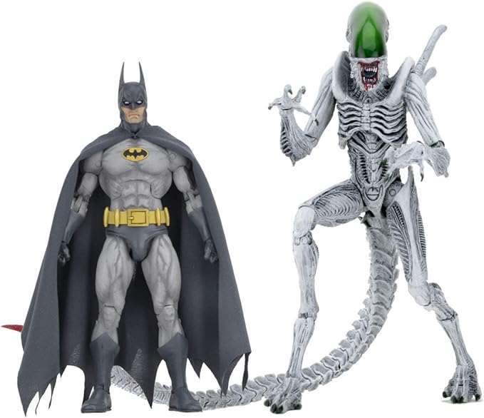 NECA - BATMAN VS ALIEN - 2 PACK - 2019 NYCC EXCLUSIVE