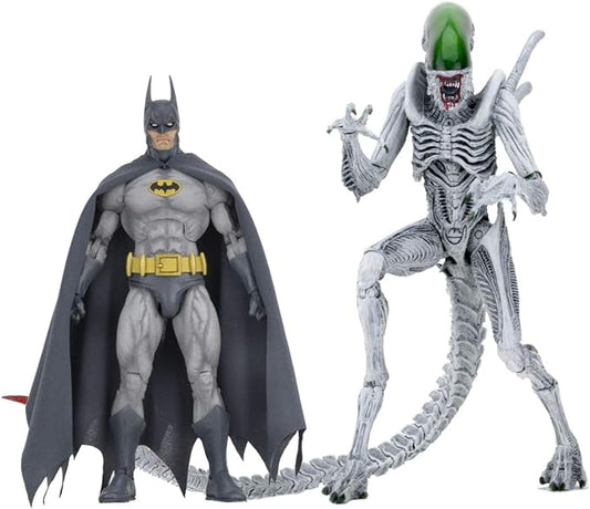 NECA - BATMAN VS ALIEN - 2 PACK - 2019 NYCC EXCLUSIVE
