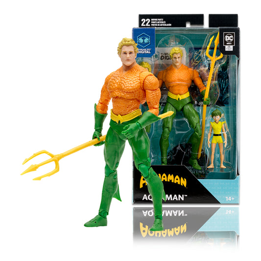McFarlane Toys - Aquaman (DC Classic) 7" Figure Digital