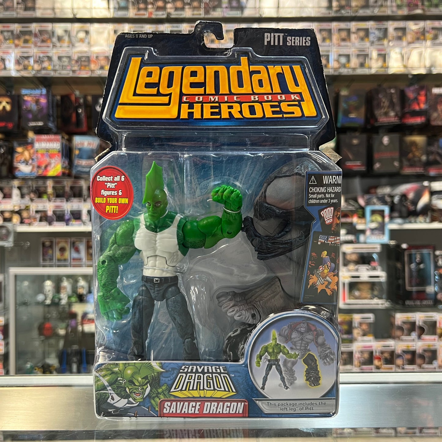 Legendary Comic Book Heroes - Savage Dragon - Pitt Series (2007) - Action Figure