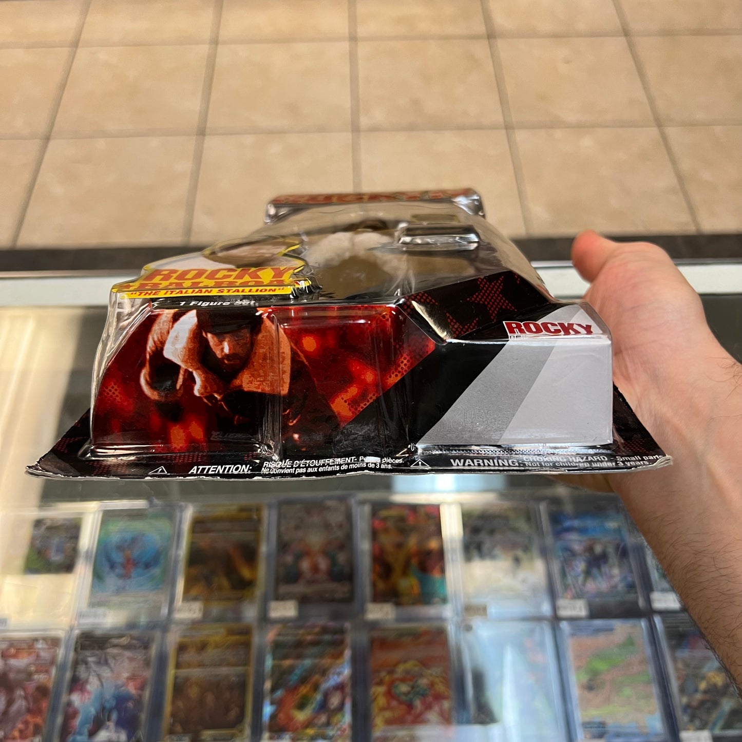 Rocky IV Movie Rocky Balboa Training Gear - 1 of 500 Flocked Beard Jakks Pacific Toys (2007)