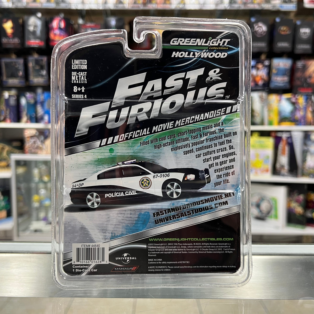 GreenLight - Hollywood - 2011 Rio Police Dodge Charger - Fast & Furious 1:64 Scale *SEE PHOTOS*
