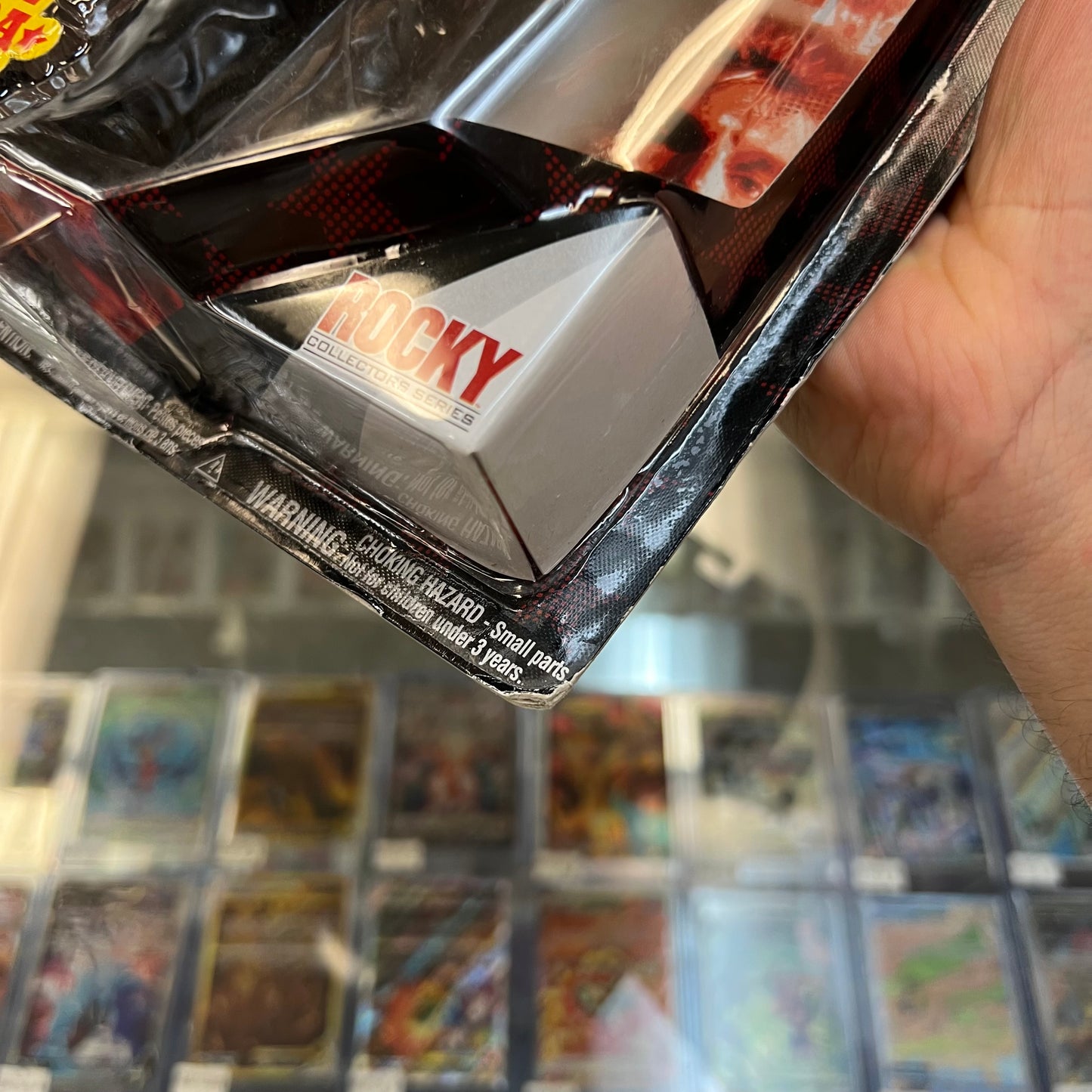 Rocky IV Movie Rocky Balboa Training Gear - 1 of 500 Flocked Beard Jakks Pacific Toys (2007)