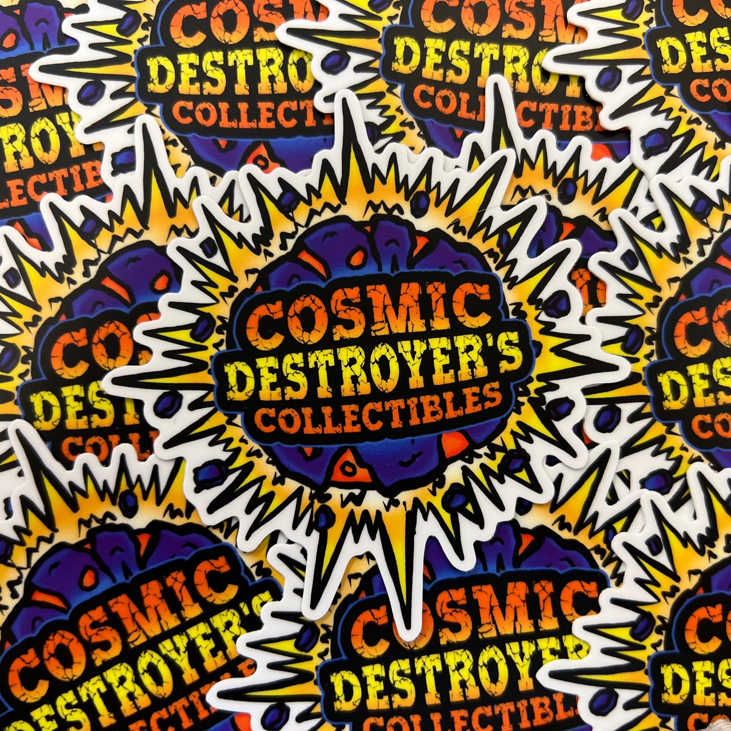 Cosmic Destroyer's Logo 3.5x3.5 Sticker