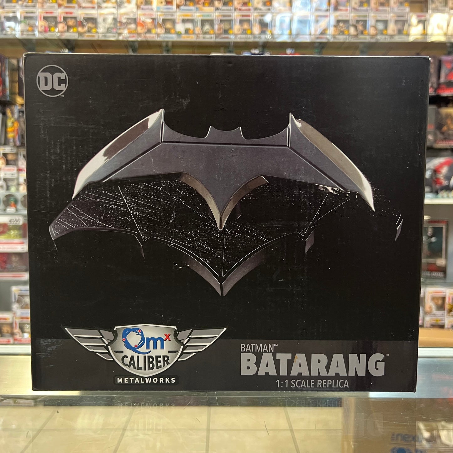 QMx - Batman Batarang 1:1 Scale Replica (Tarnish! OPEN!)