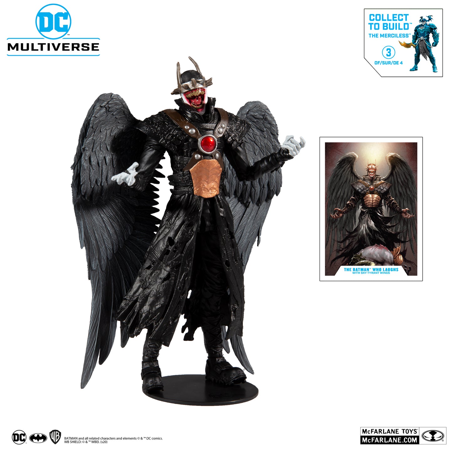 McFarlane Toys DC Multiverse - THE BATMAN WHO LAUGHS WITH SKY TYRANT WINGS