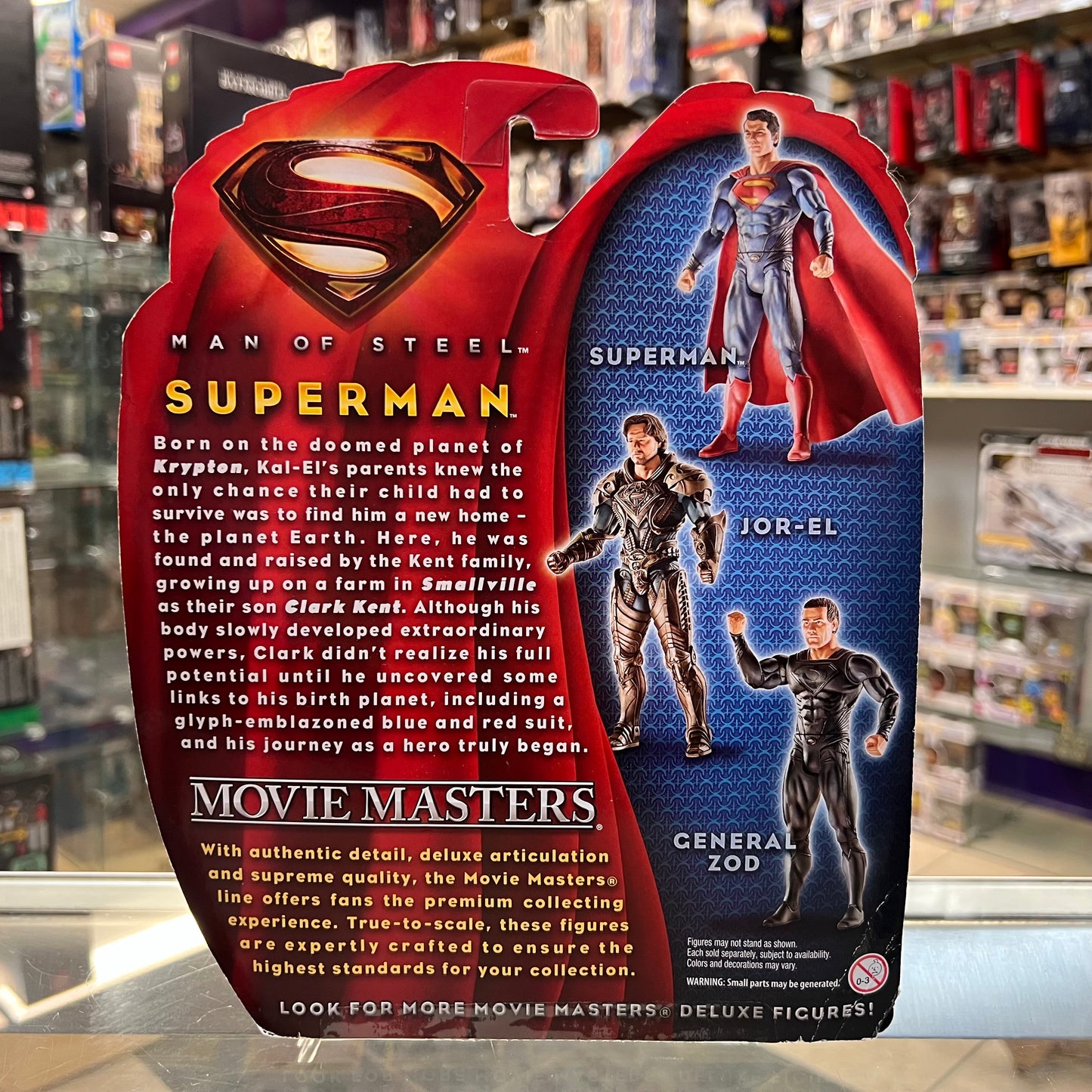 DC Comics - Superman Man of Steel - Superman (Movie Masters) 2013