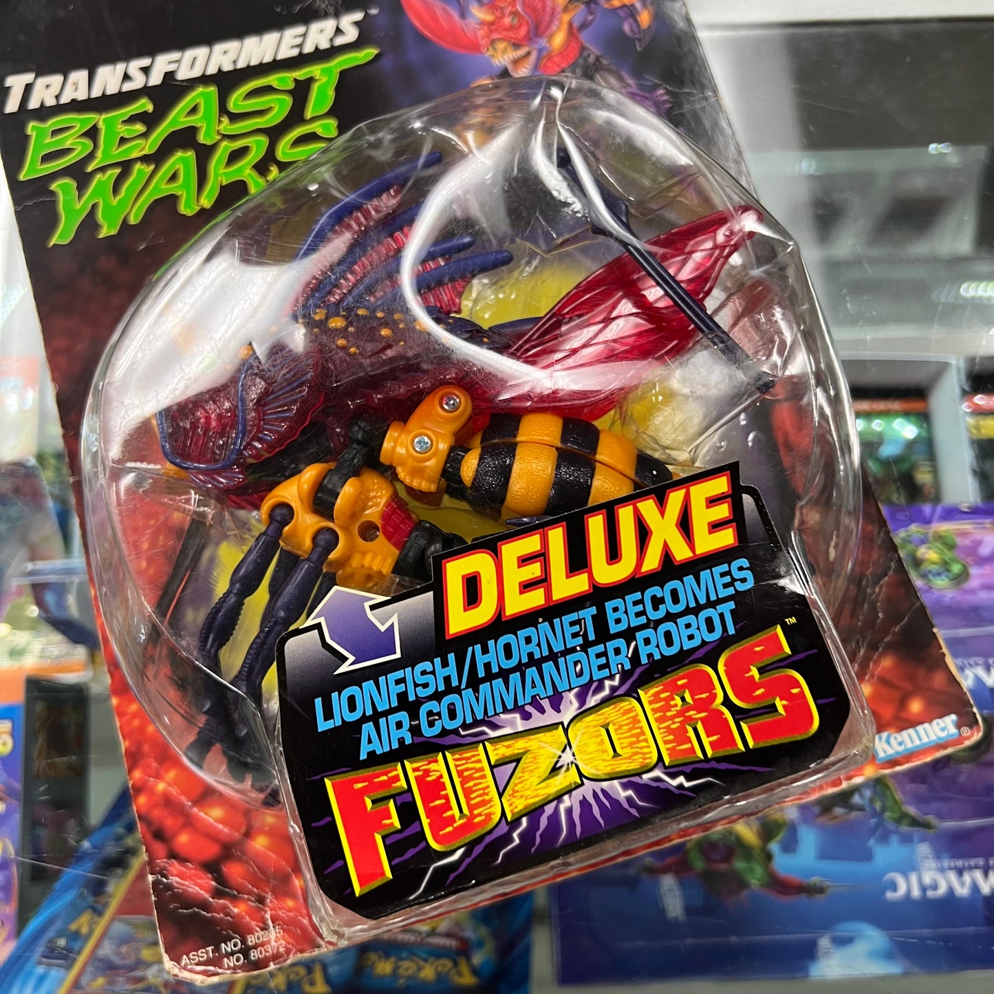 Transformers - Beast Wars - Fuzors Deluxe w/ Predacon Injector *BAD BOX / SEE PHOTOS*