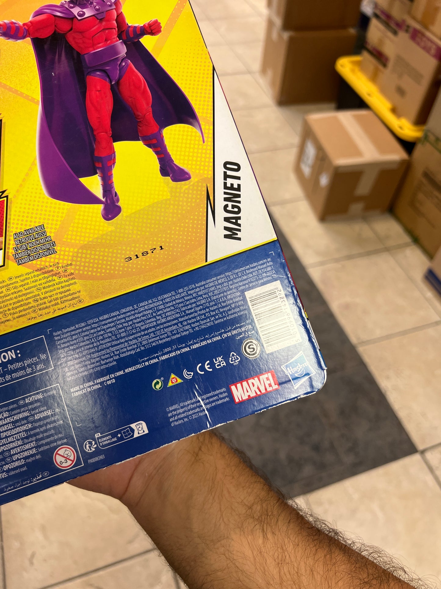 Marvel Legends - X-Men '97 Magneto Action Figure (Retro Card)