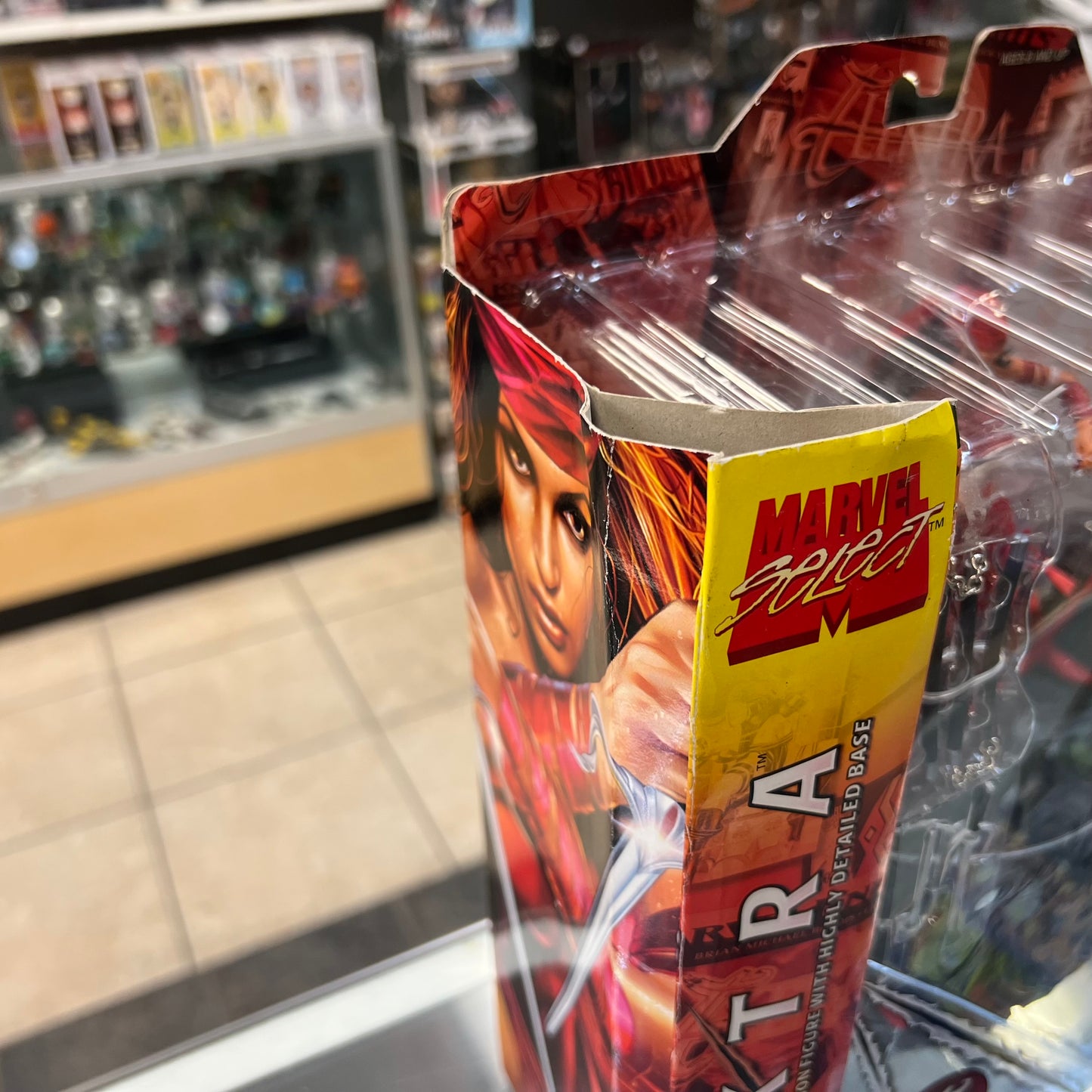 Marvel Select - Elektra - Special Collector Edition Action Figure with Base - 2002