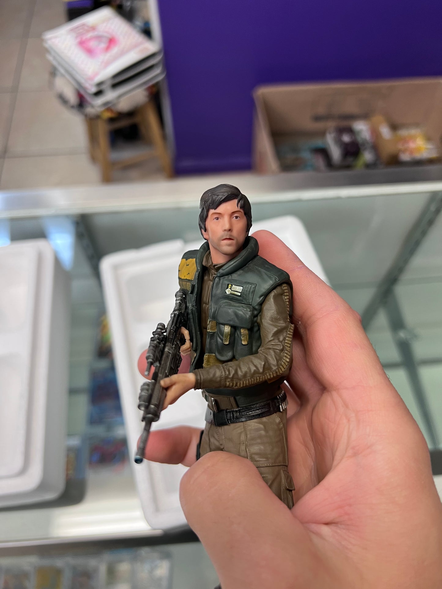 Star Wars - Cassian 1/10 Scale Polystone Statue - Iron Studios - (OPEN BOX)