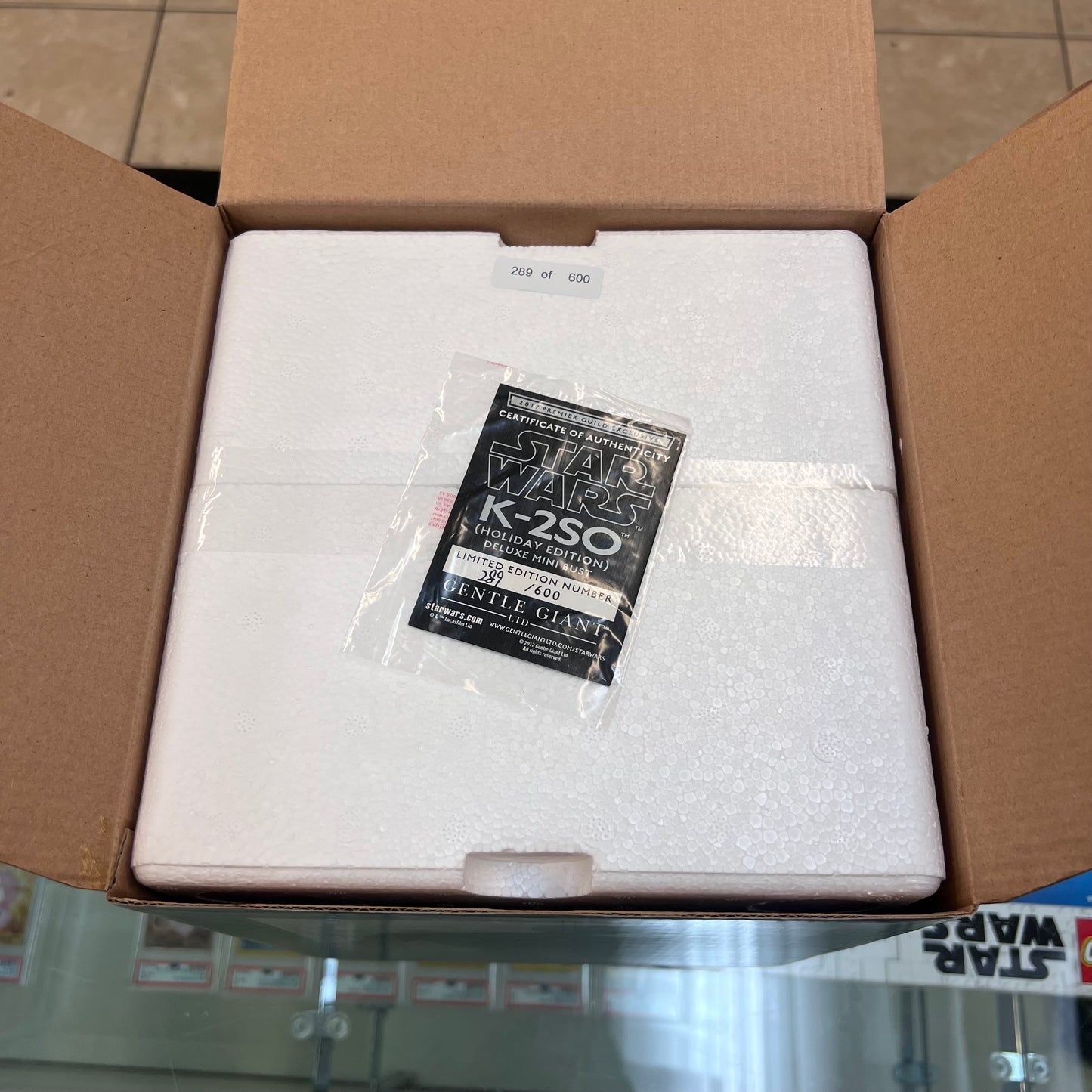 Gentle Giant - Star Wars K-2SO (Holiday Edition) Deluxe Mini Bust 2017 Premier Guild Exclusive