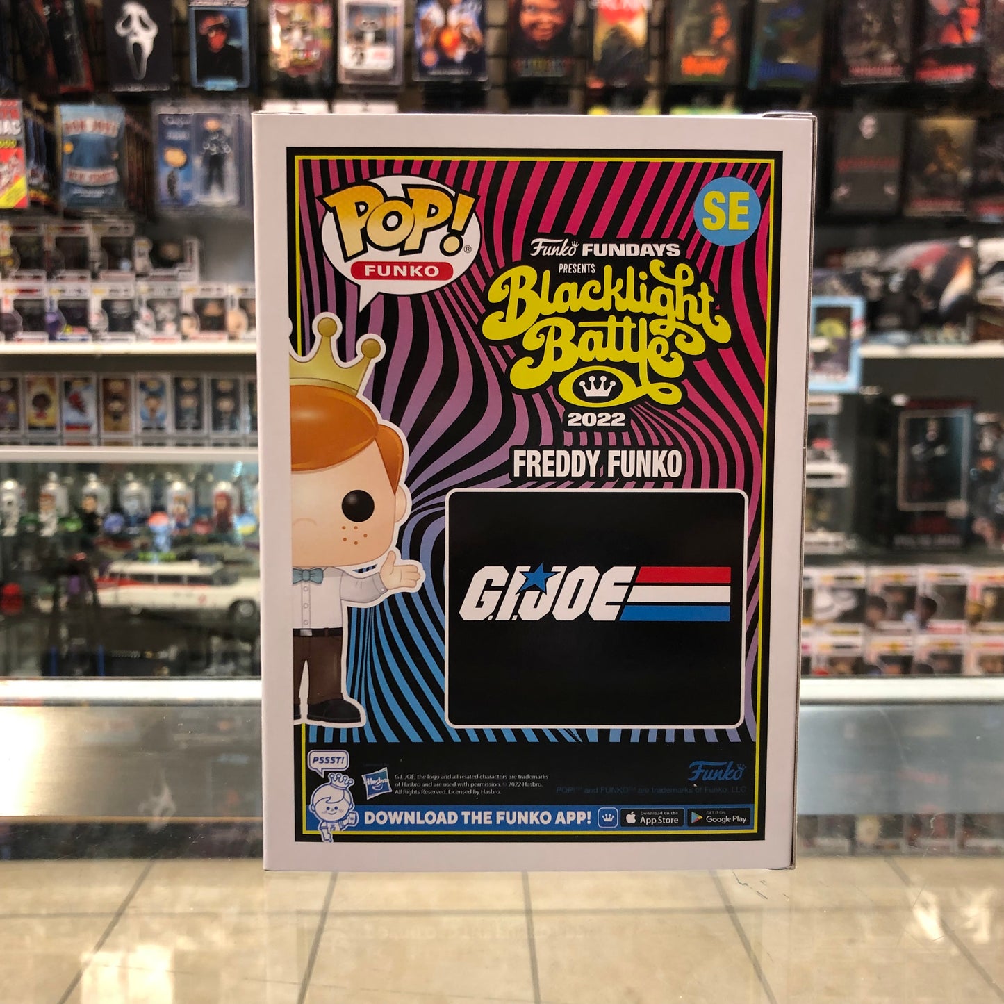 Funko Pop! Freddy Funko as Destro - Blacklight Battle 2022 - SE