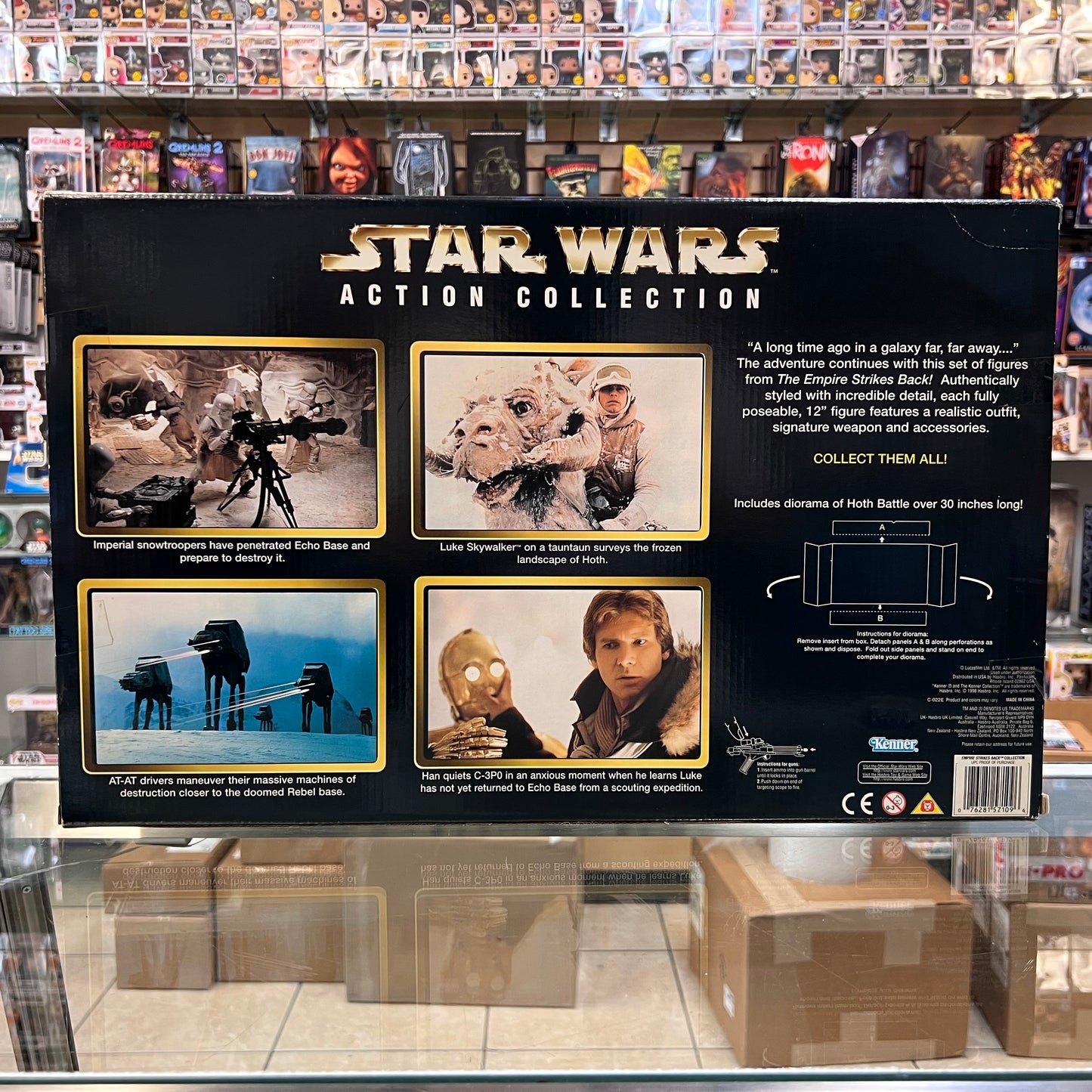 Star Wars The Empire Strikes Back - 12in Action Figure 4 pack - Kenner (1998)