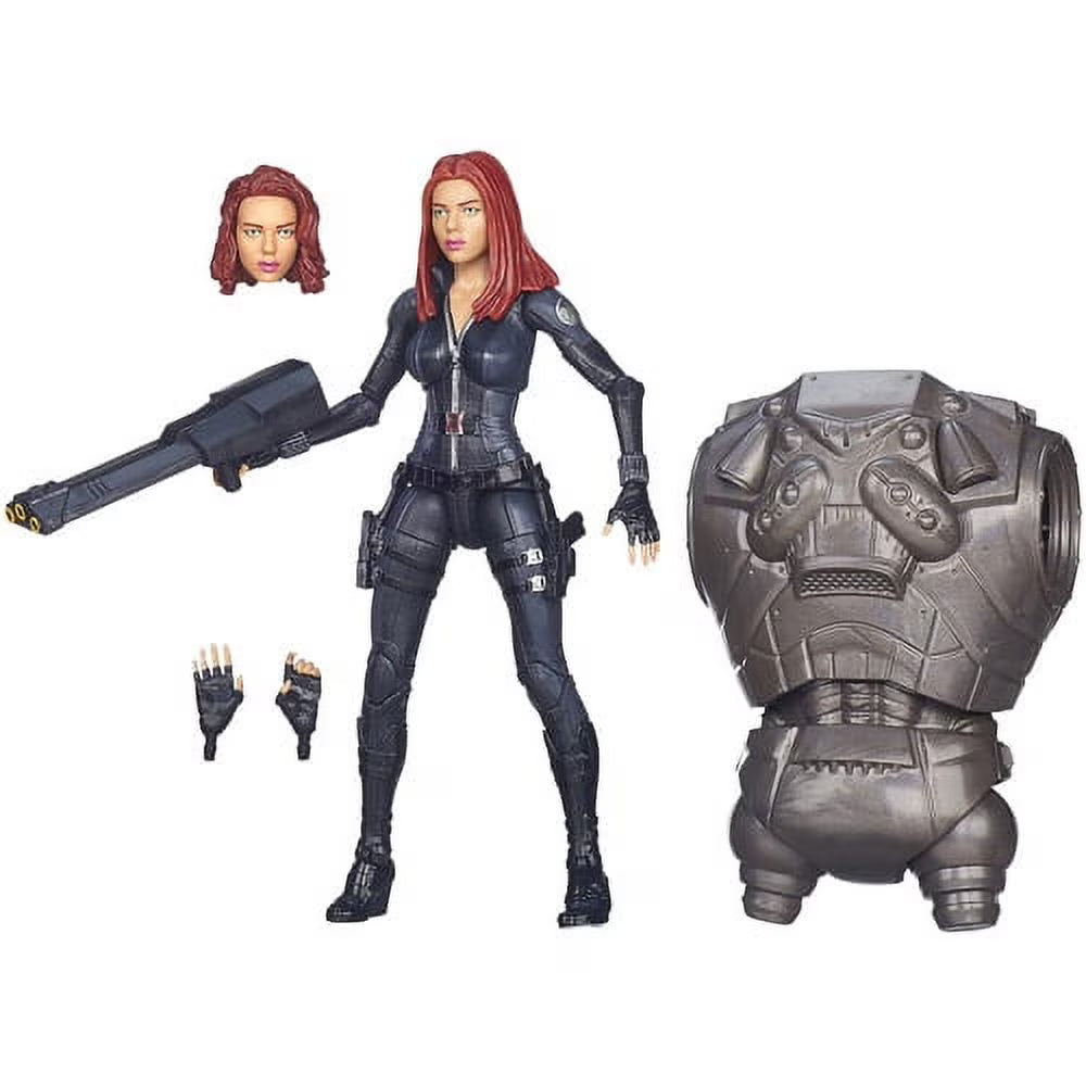 Marvel Legends - Captain America The Winter Soldier - Black Widow - Mandroid BAF