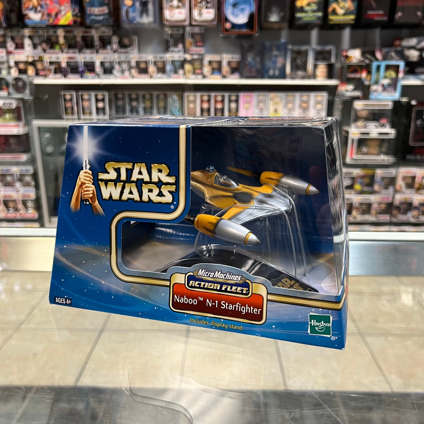 MircoMachines - Action Fleet - Star Wars - Naboo N-1 Starfighter - SEALED