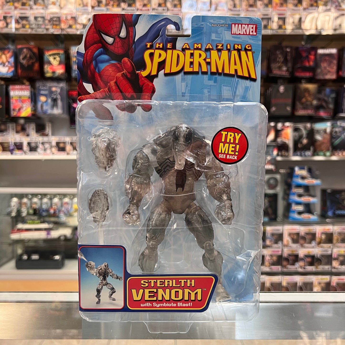 Toybiz - Stealth Venom with Symbiote Blast - The Amazing Spider-Man (2006)