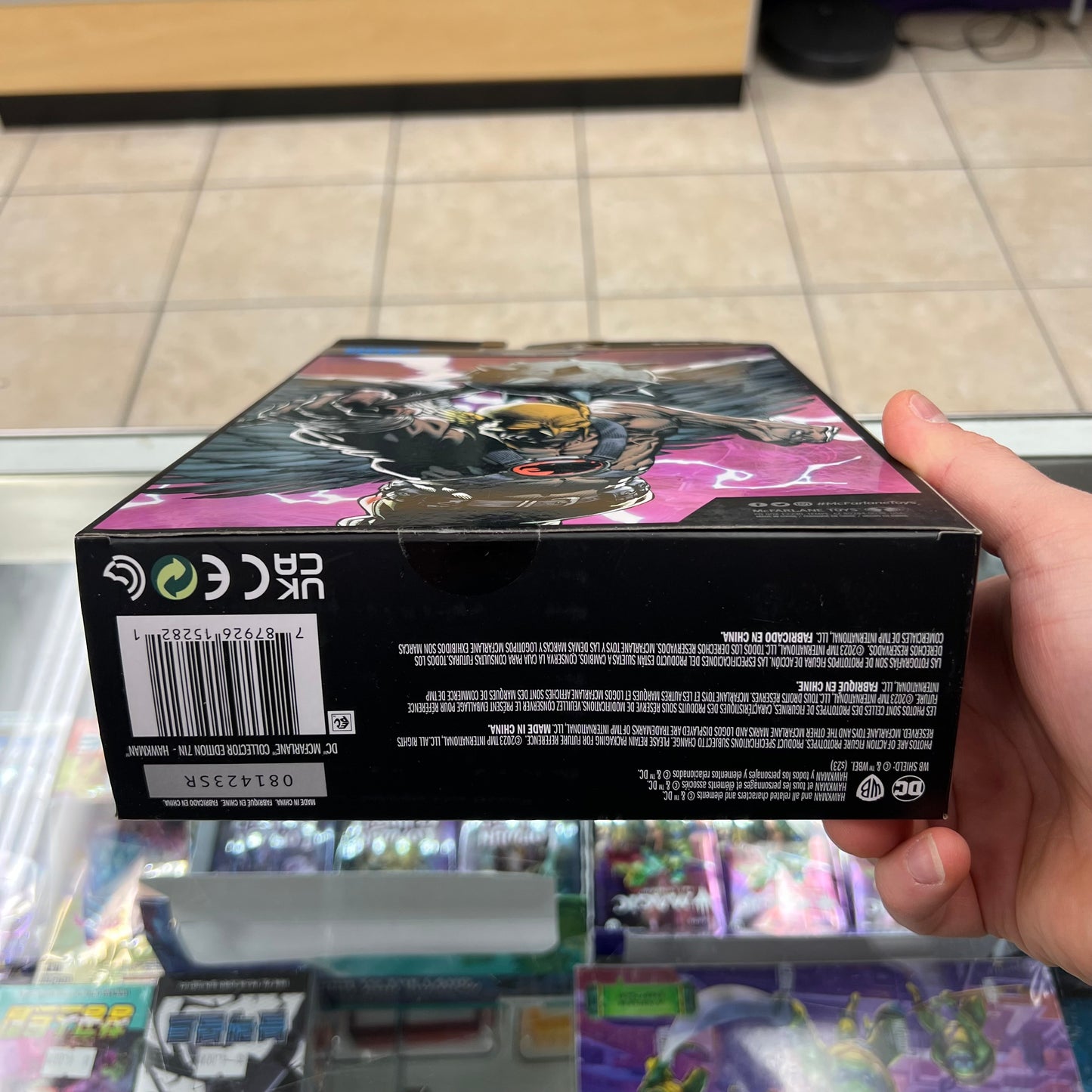 McFarlane Toys DC Multiverse - Hawkman Zero Hour Platinum (McFarlane Collector Edition)