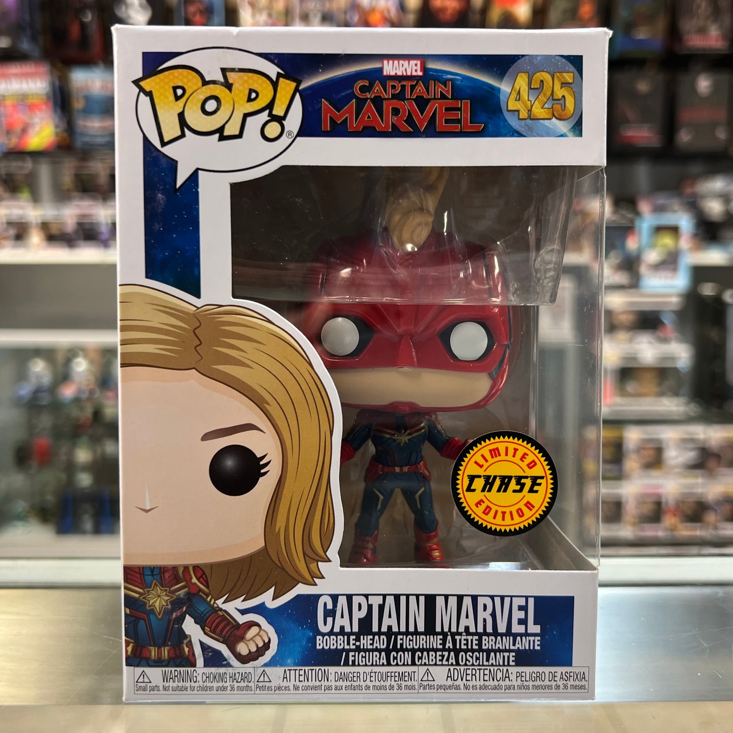 Funko Pop! Marvel - Captain Marvel - Chase - 425