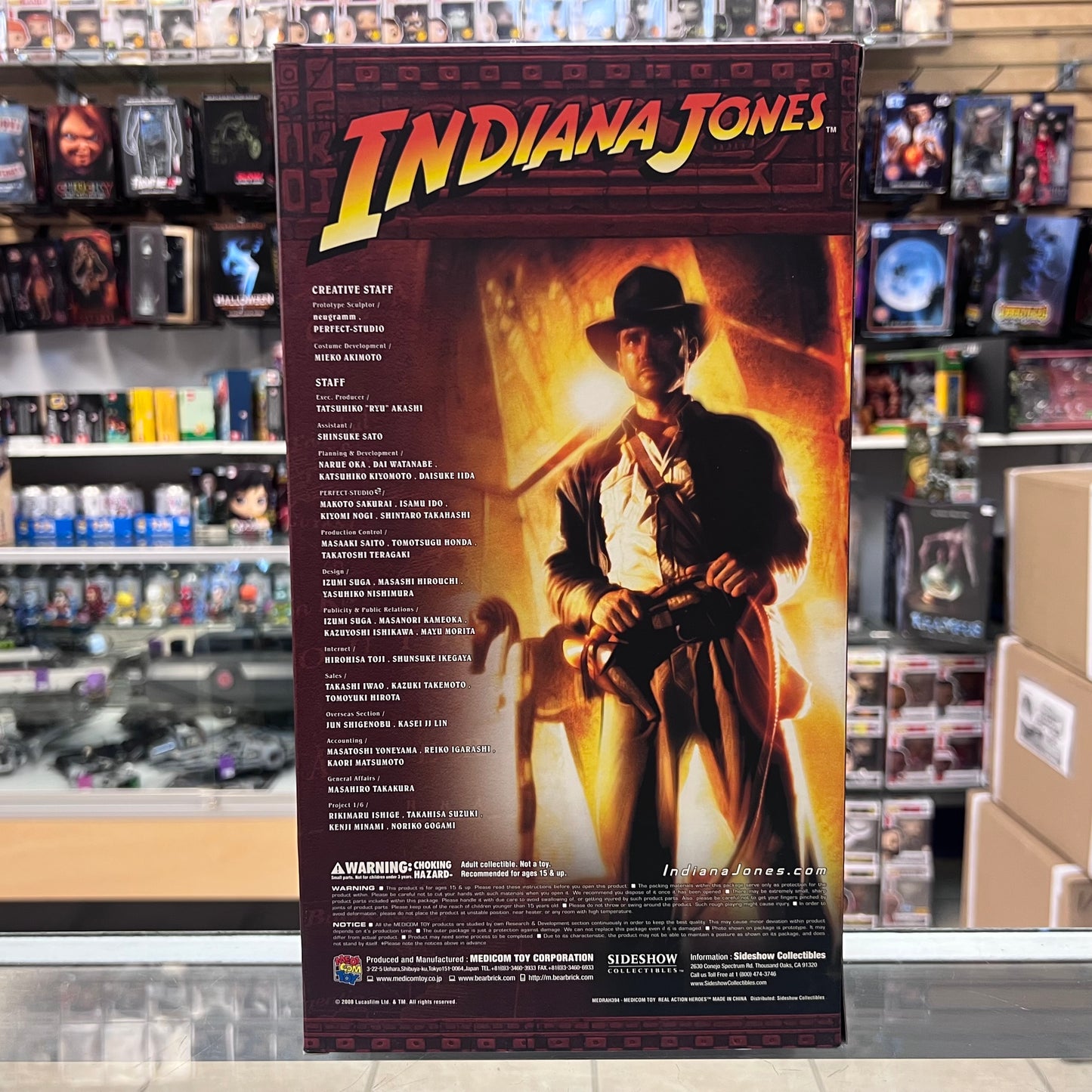Medi-com Toy (Sideshow) - Indiana Jones - Raiders of the Lost Ark - 1/6" Collectible Figure