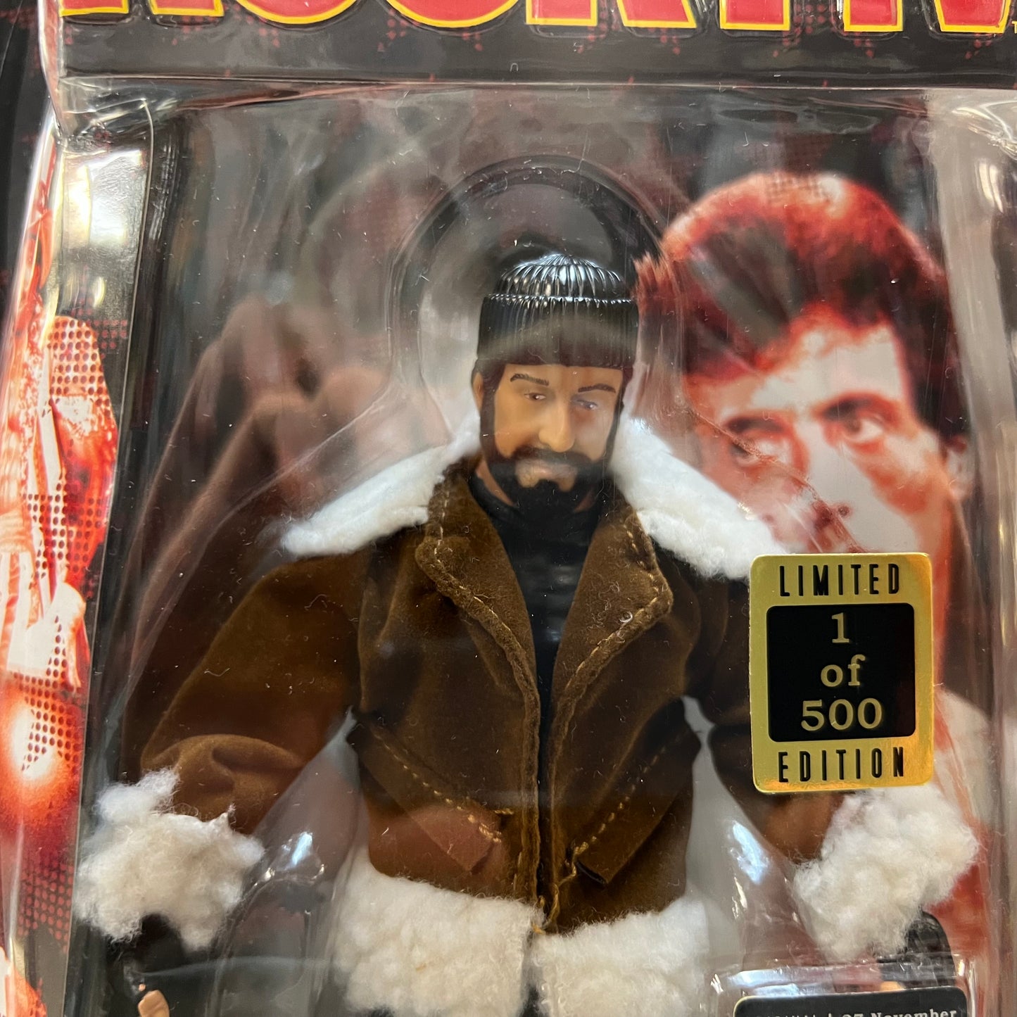 Rocky IV Movie Rocky Balboa Training Gear - 1 of 500 Flocked Beard Jakks Pacific Toys (2007)