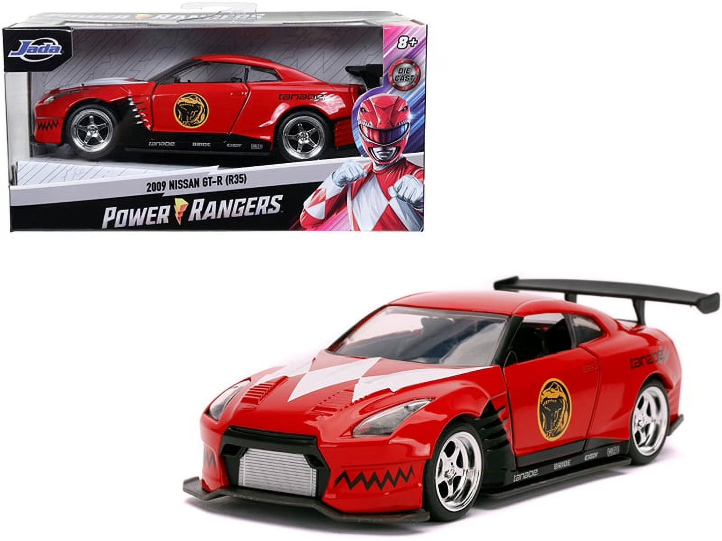Power Rangers - Red Ranger 2009 Nissan GT-R (R35) - (1:32 scale) 2020