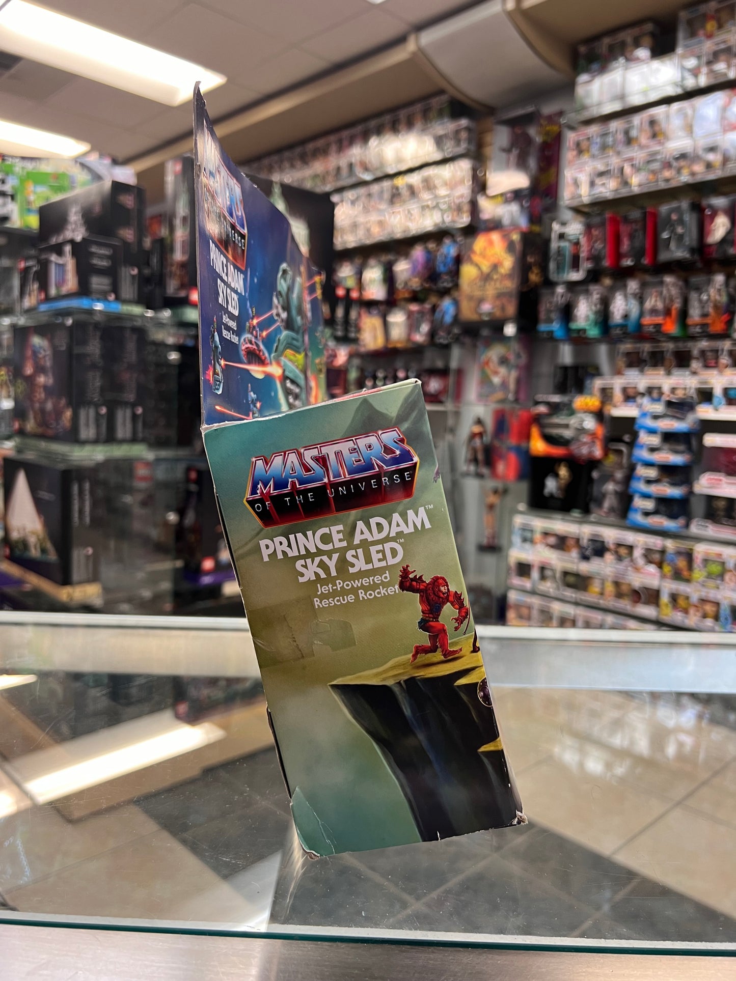 MATTEL - MASTERS OF THE UNIVERSE - PRINCE ADAM SKY SLED - NEW FOR 20