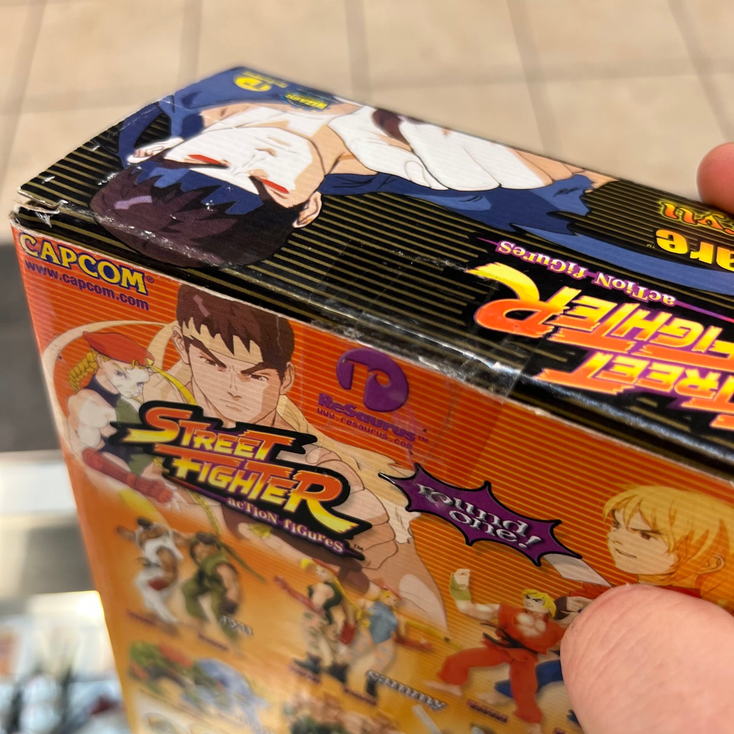 Street Fighter Toyfare Exclusive - Evil Ryu - Action Figure - Resaurus (Wizard World) - 1999