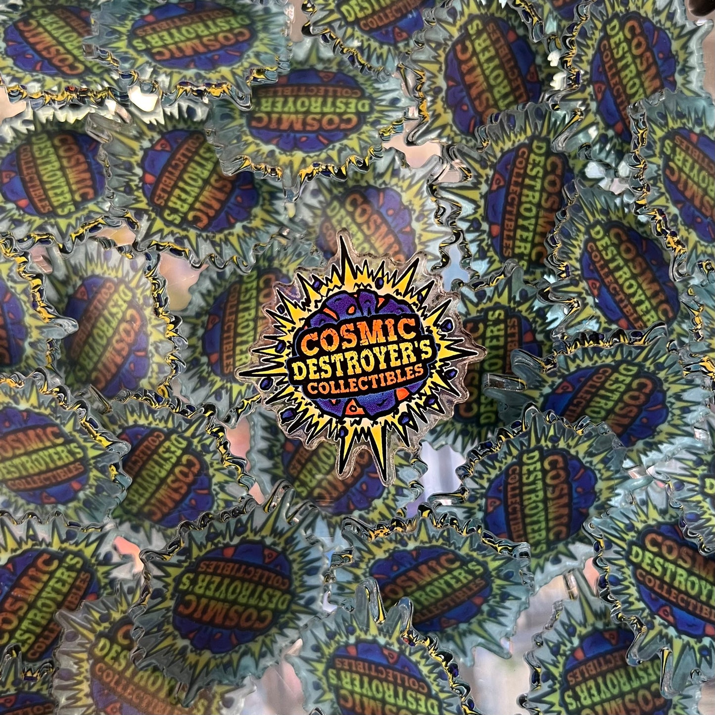 Cosmic Destroyer's Acrylic Pin - Limited to 50