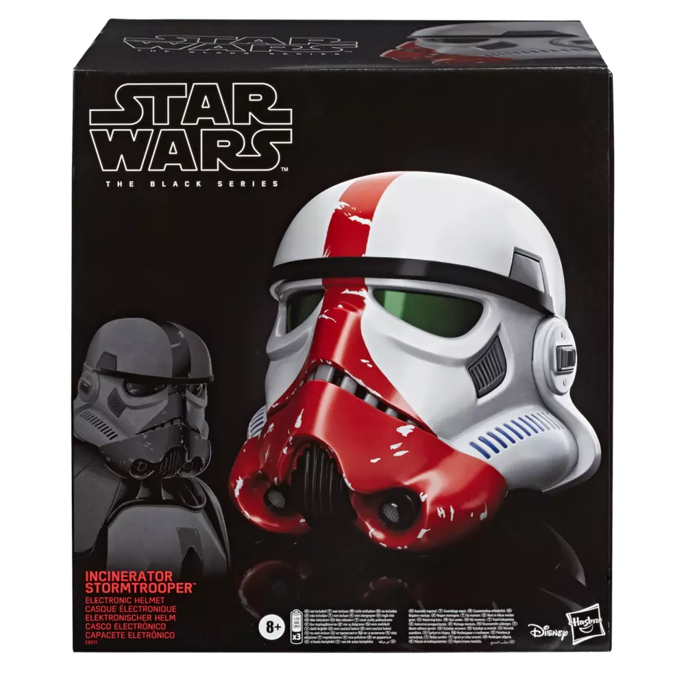 Star Wars The Black Series - Incinerator Stormtrooper Premium Electronic Helmet