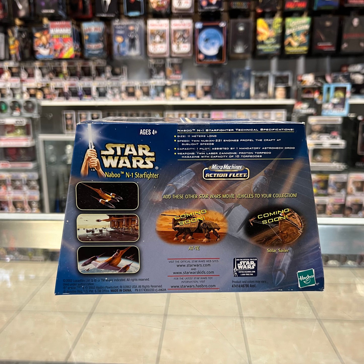 MircoMachines - Action Fleet - Star Wars - Naboo N-1 Starfighter - SEALED