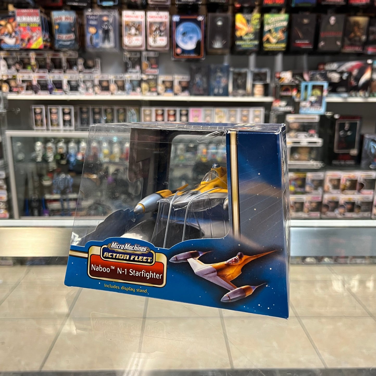 MircoMachines - Action Fleet - Star Wars - Naboo N-1 Starfighter - SEALED