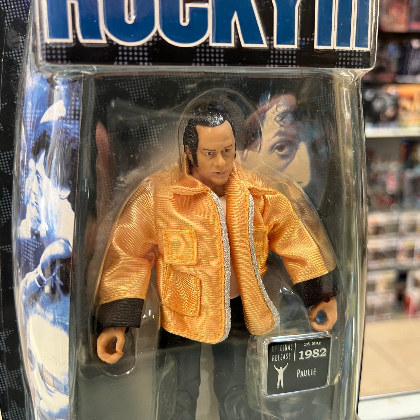 Rocky III - Paulie - Ringside Gear - (Rocky Collector Series) - 2006 - yellow box