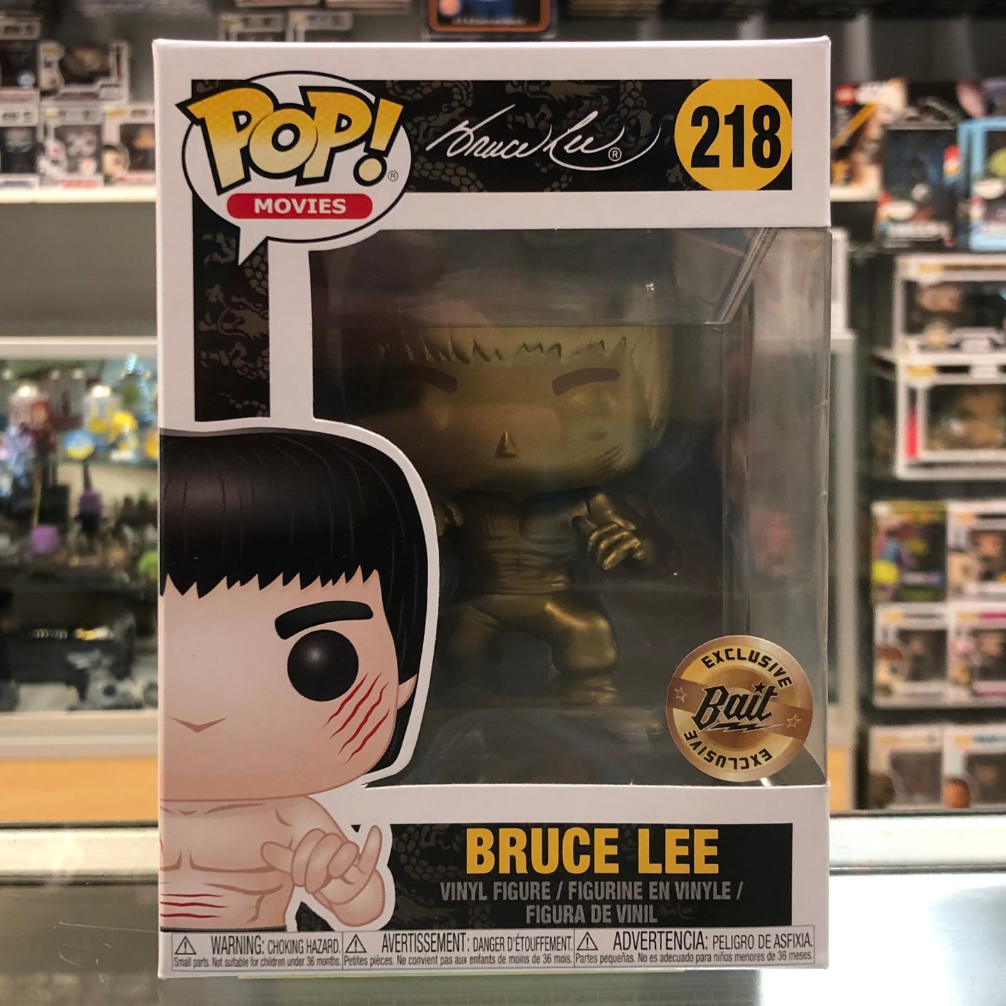 Funko Pop! Movies - Bruce Lee - BAIT Exclusive - (Gold) - 218