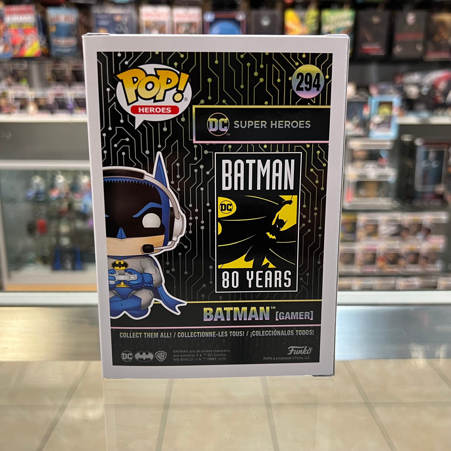 Funko Pop! Heroes - Batman (Gamer) - Chase - 294